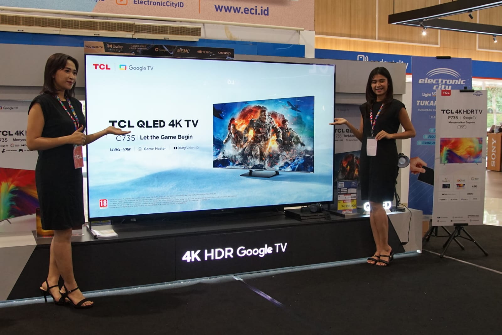 TCL luncurkan TV 4K QLED terbaru 98 Inch dengan refresh rate 120Hz