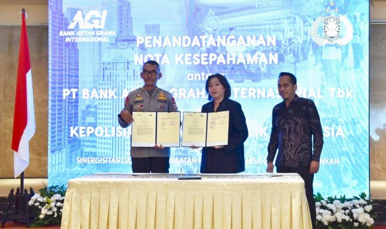 Bank Artha Graha Internasional Kerjasama dengan Polri Manfaatkan Layanan Perbankan