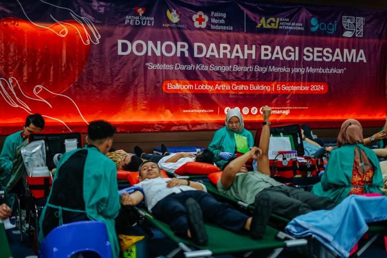 Rayakan HUT ke-51  Bank Artha Graha Internasional Kembali Gelar Kegiatan Donor Darah