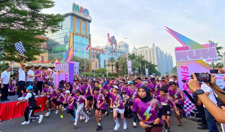 Ribuan Peserta Meriahkan MAG Run 2024: Perkuat Komunitas Olahraga